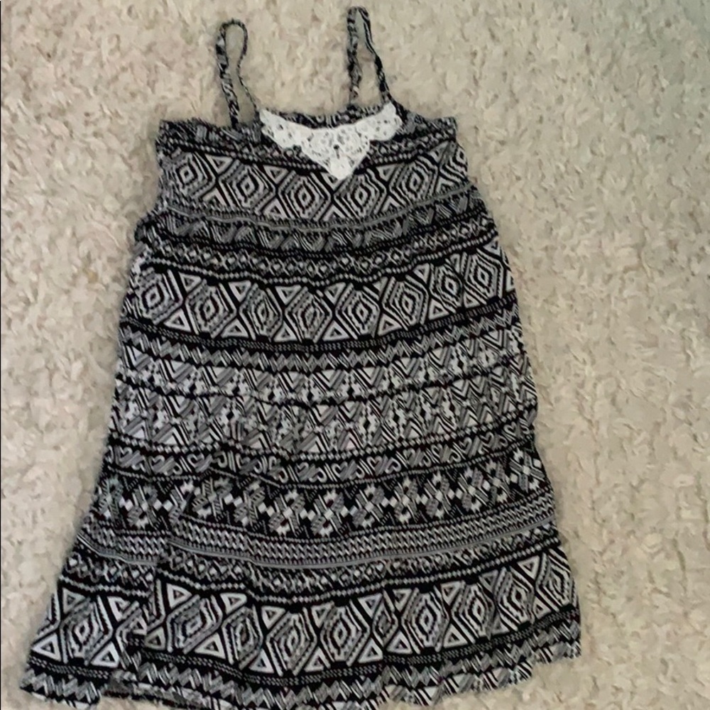 Black and White Dress